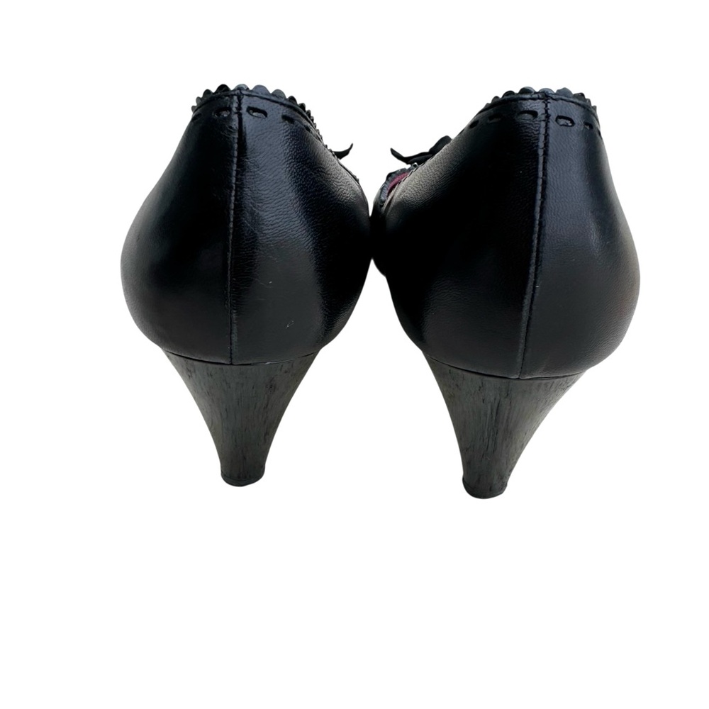 Salvatore Ferragamo Patent Gancini Heels Bow Detail Black - Picture 12 of 14